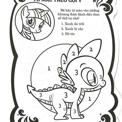 Bộ Sách My Little Pony - Tô Màu Và Các Trò Chơi (Bộ 3 Cuốn)