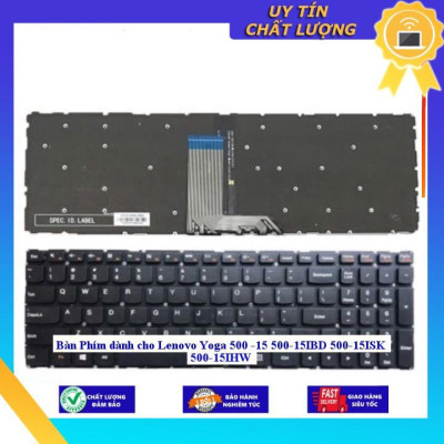 Bàn Phím dùng cho Lenovo Yoga 500 -15 500-15IBD 500-15ISK 500-15IHW - Hàng Nhập Khẩu New Seal