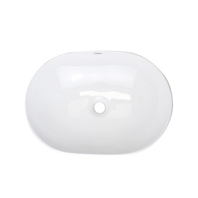 Chậu rửa mặt lavabo sứ trắng cao cấp Hiwin LP-8026A