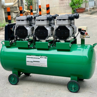 MÁY NÉN KHÍ KHÔNG DẦU 6750W 160L DEKTON DK-AC89-160 - HÀNG CHÍNH HÃNG