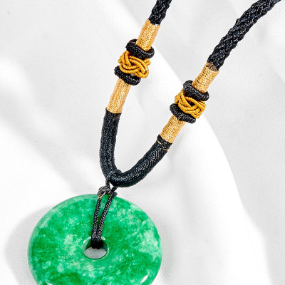 Mặt dây chuyền đồng điếu cẩm thạch sơn thủy Ngọc Quý Gemstones