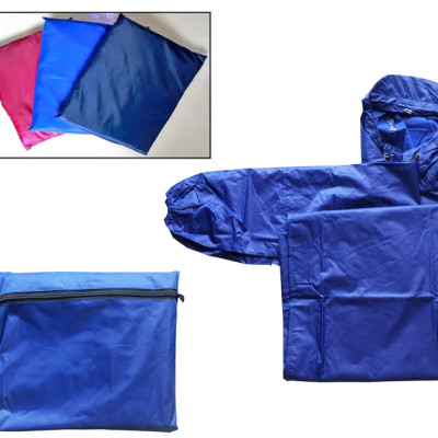 Áo Mưa kín người Không Xẻ Tà Vải Dù Hàng Cao Cấp Chống Thấm Cực Tốt, Áo Mưa Đi Xe Máy