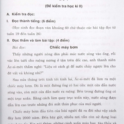 Đề Kiểm Tra Định Kì Tiếng Việt Và Toán Lớp 3 - Tập 2 (2019)