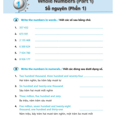 Tinh Thông Toán Học - Mastering Mathematics - Dành Cho Trẻ 10-11 Tuổi - Quyển A