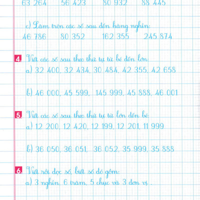 Luyện Tập Toán 4 Quyển 1 - Trình Bày Trên Giấy Ô Li (Bộ Sách Chân Trời Sáng Tạo) _HA