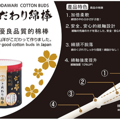 Combo 03 hộp tăm bông lấy ráy tai 180P hàng cao cấp nội địa Nhật Bản (Made in Japan) tặng bấm móng tay trẻ em 8.5cm (giao màu ngẫu nhiên)