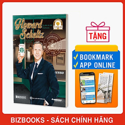 Howard Schultz: Tỷ phú cà phê Starbucks - Bộ sách ươm mầm tỷ phú nhí Bizbooks