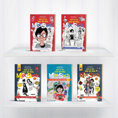 Sách - Nhật Kí Của Chú Bé Phil Mọt Sách - Tập 1 - Tân Việt Books