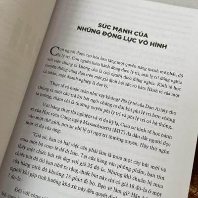 [New York Time Bestseller] PHI LÝ TRÍ – Khám phá những động lực vô hình ẩn sau những quyết định của con người – Dan Ariely – Hồng Lê và Phương Lan dịch – Alphabooks – NXB Lao Động (bìa mềm)