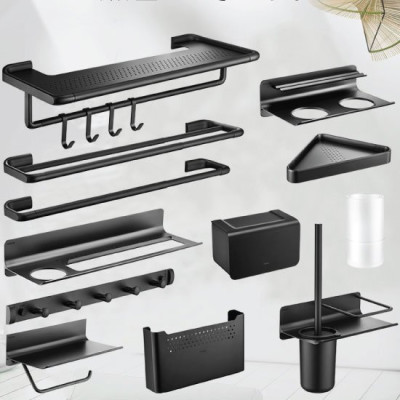 Lô giấy vệ sinh kết hợp kệ để đồ dòng Cologne Moen - ACC2705BLK