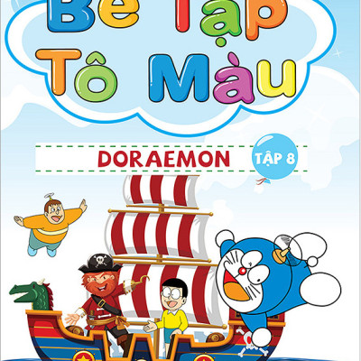 Combo Bé Tập Tô Màu Doraemon ( 10 quyển ) (BÌA NGẪU NHIÊN ) - KV