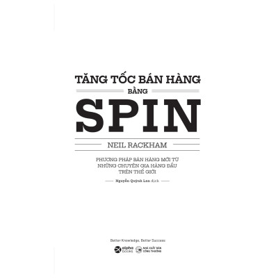 Sách - Tăng Tốc Bán Hàng Bằng SPIN (Tái Bản 2024)