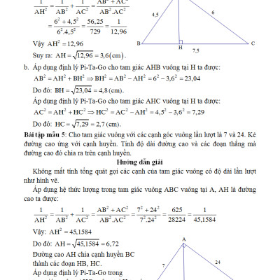 BÀI TOÁN QUA CÁC KÌ THI HỌC SINH GIỎI VÀ LUYỆN THI VÀO LỚP 10 CHUYÊN HÌNH HỌC 9_KV