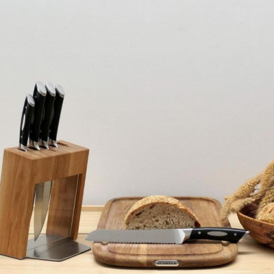 Bộ dao kèm ống cắm Scanpan Classic 6 chi tiết 92030600, thép không gỉ | Hàng chính hãng