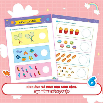 Sách - Học Toán Montessori 1 - Phát Triển Trí Tuệ 4+ - Megabook