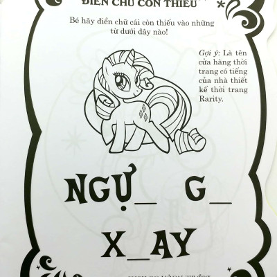 Bộ Sách My Little Pony - Tô Màu Và Các Trò Chơi (Bộ 3 Cuốn)