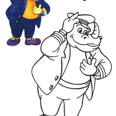 Bé Tập Tô Màu - Các Loại Thú