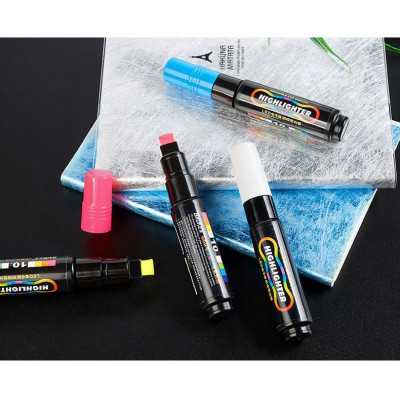 Hộp 6 Cây Bút Lông Màu Dạ Quang BAOKE | MP4902