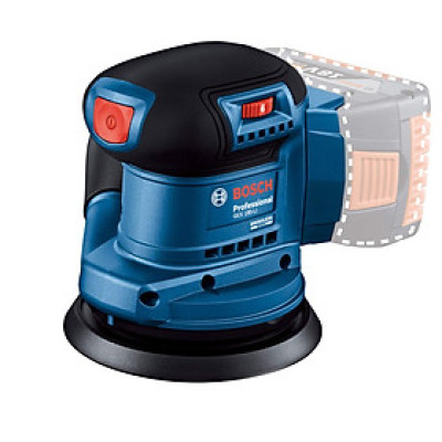 THÂN MÁY CHÀ LỆCH TÂM DÙNG PIN 18V BOSCH GEX 185-LI (SOLO) - HÀNG CHÍNH HÃNG