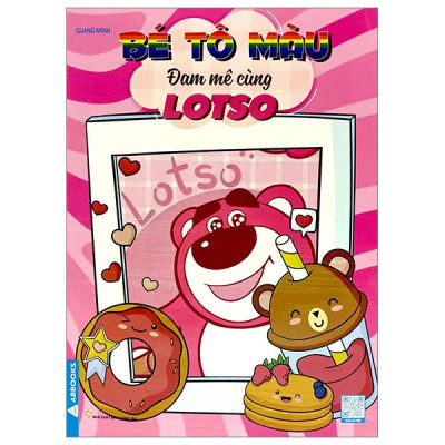Sách - Bé Tô Màu - Gấu Lotso - Bộ 4 Cuốn