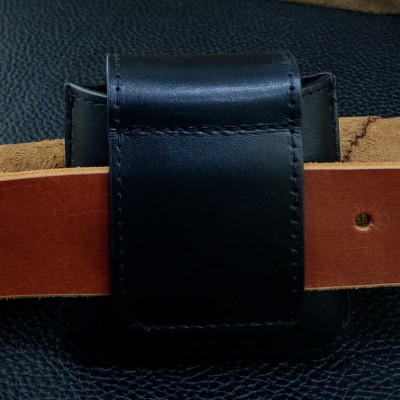 Bao da đeo lưng và cầm tay IONECASE Z Flip, Z Flip3,4,5 da bò thật may thủ công - Hàng chính hãng