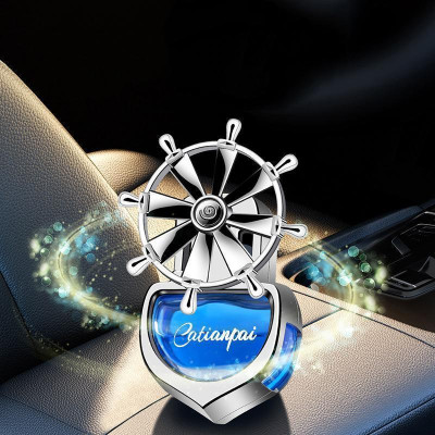 Nước Hoa Kẹp Cửa Gió Xe Hơi Khử Mùi Xe Hơi Chong Chóng Xoay Đẹp Mắt 7X5Cm