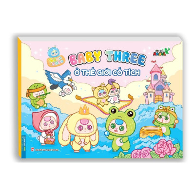 Sách Tô Màu - Tết Và Lễ Hội Truyền Thống + Baby Three 12 Con Giáp + Baby Three Ở Thế Giới Cổ Tích - Combo 3 Cuốn - Minh Thắng