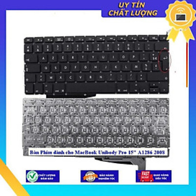 Bàn Phím dùng cho MacBook Unibody Pro 15" A1286 2008 - Hàng Nhập Khẩu New Seal
