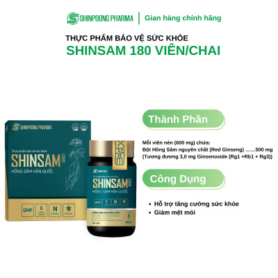 SET QUÀ TẶNG SỨC KHỎE - Shinpoong Pharma