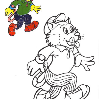 Bé Tập Tô Màu - Các Loại Thú