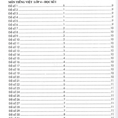 Bộ Đề Kiểm Tra Môn Tiếng Việt Lớp 4 - Tập 1 (Dùng Kèm SGK Kết Nối Tri Thức Với Cuộc Sống)_HA