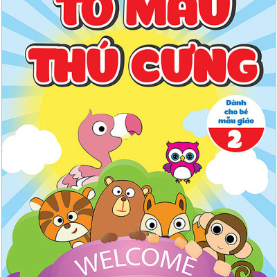Combo Tô Màu Thú Cưng (5 quyển) - KV