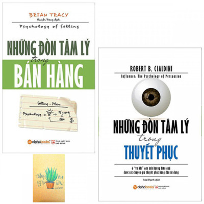 Combo Những Đòn Tâm Lý Trong Bán Hàng và Những Đòn Tâm Lý Trong Thuyết Phục ( Tặng Kèm Sổ Tay)