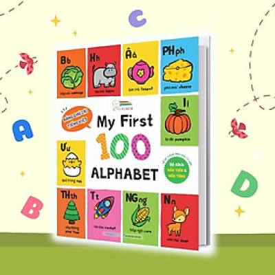 Sách - My First 100 Alphabet - Bảng Chữ Cái Tiếng Việt - Megabook