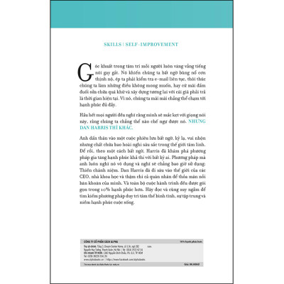 Trạm Đọc | 10% Hạnh Phúc Hơn - Cách Kiểm Soát Những Suy Nghĩ Tiêu Cực, Giảm Căng Thẳng Và Hoàn Thiện Bản Thân Mỗi Ngày Với Thiền Định