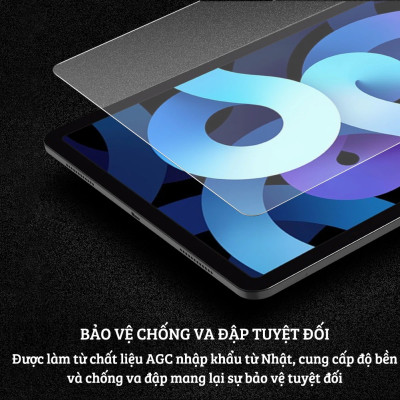 Kính cường lực AGC 9H cho iPad Air 6 11 inch M2 / Air 6 13 inch M2 2024 hiệu Nillkin Amazing H+ Pro (mỏng 0.2 mm, vát cạnh 2.5D, chống trầy, chống va đập) - Hàng nhập khẩu