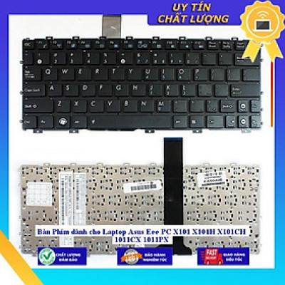 Bàn Phím dùng cho Laptop Asus Eee PC X101 X101H X101CH 1011CX 1011PX - MÀU TRẮNG - Hàng Nhập Khẩu New Seal