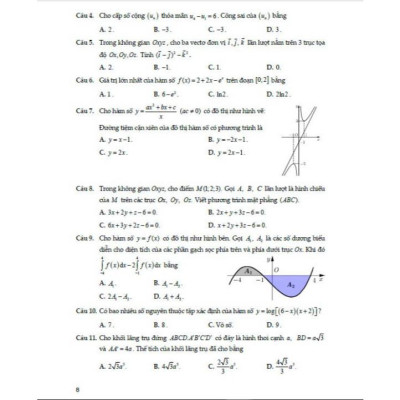 Tuyển tập bộ đề môn toán luyện thi THPT cấu trúc đề thi năm 2025 - HA