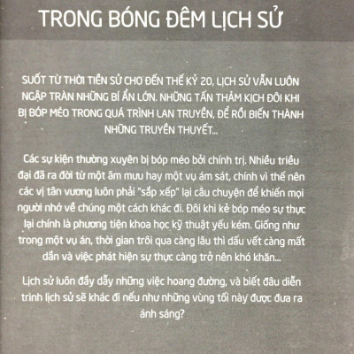 Trong Thẳm Sâu Của Bí Ẩn - Tập 4: Những Bí Mật Được Che Đậy Trong Bóng Đêm Lịch Sử (Tái Bản)