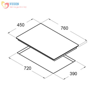 Bếp Từ Eurosun EU-T881G - Hàng chính hãng