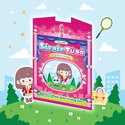 Sách - Trò Chơi Sắp Xếp Tủ Đồ Cùng Mika Xinh Đẹp - Thời Trang Và Phụ Kiện Nữ Sinh Trung Học- Bóc Dán 80+ Sticker Cho Bé Gái - Megabook