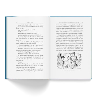 Những cuộc phiêu lưu của Tom Sawyer (bìa vải)