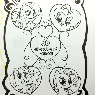 Bộ Sách My Little Pony - Tô Màu Và Các Trò Chơi (Bộ 3 Cuốn)