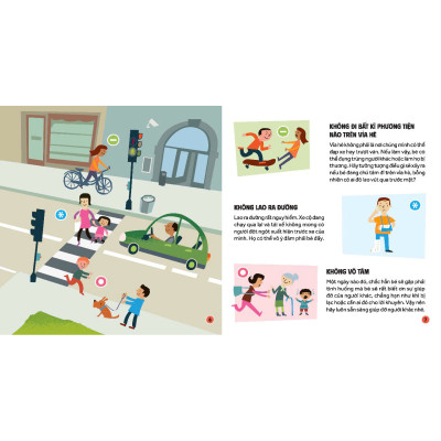 Trong thành phố - Bé có biết cư xử đúng mực khi ở trong thành phố không ?- Kỹ năng ứng xử cho bé- Dành cho Bé từ 3 tuổi