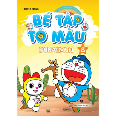 Sách - Bé Tập Tô Màu Doraemon - Combo 10 Tập - Khang Việt Book