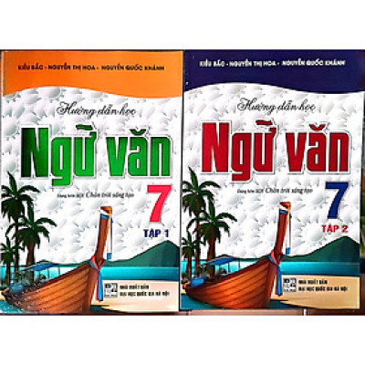 SÁCH-Combo Hướng Dẫn Học Ngữ Văn Lớp 7 Tập 1 + Tập 2 ( Dùng Kèm Sách Giáo Khoa Chân Trời Sáng Tạo )HA-MK