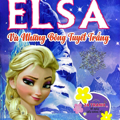 Sách - Công Chúa Elsa Và Những Bông Tuyết Trắng