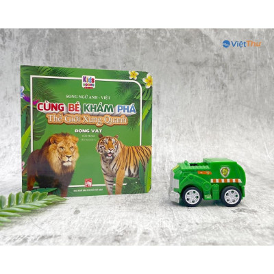 Sách - Boxset Cùng Bé Khám Phá Thế Giới Xung Quanh - Song Ngữ Anh Việt - Việt Thư