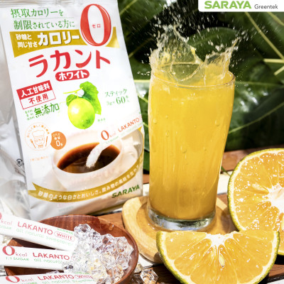 Đường ăn kiêng La Hán Quả Saraya Lakanto MonkFruit Trắng, 0 Calo, 0 tăng đường huyết, 0 biến đổi gen - 180g