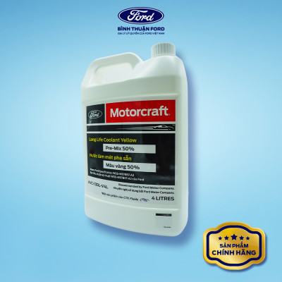 [COMBO GIÁ HỜI] Nước Làm Mát Ô Tô Chính Hãng Motorcraft 4L, Màu Vàng + Lọc gió điều hòa ô tô | Motorraft Chính Hãng